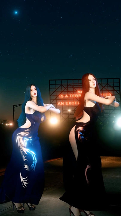 极致仿真人3D韩风模特(25)