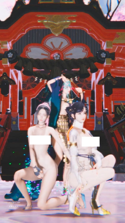 3D仙侠古风-桃源恋歌-眷思量三美