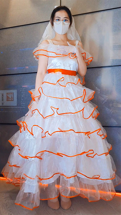 TT|奶咪 抖音快手全网同名 收费高清私拍婚纱脱舞FuLi 10V