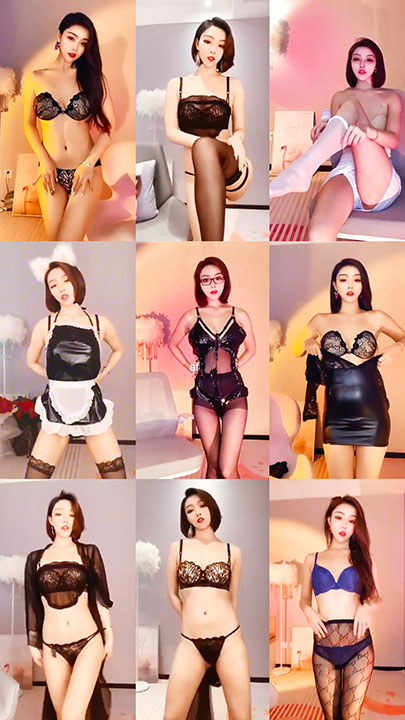 快手|饭饭 百万粉丝 早期绝版内衣定制热舞 18V