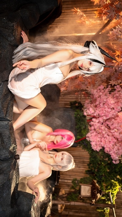 【COS女神 九言】顶级擦边写真+花絮 7套合集 丁字裤勒鲍 顶