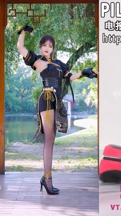 B站舞蹈区 混剪【须须】宁红夜cos蒙眼跳《极乐净土》1分30秒 174MB