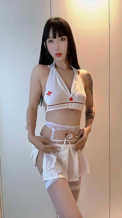 花椒 森森在这里 私拍福利定制7V【316M】