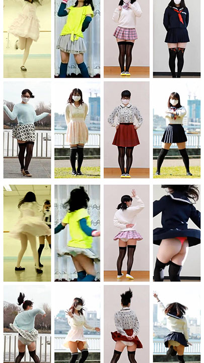 【舞蹈大师】二次元小姐姐舞蹈走光 第一季 004 [9V/412MB]