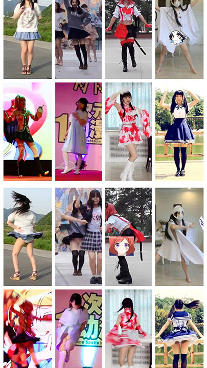 【舞蹈大师】二次元小姐姐舞蹈走光 第一季 005 [8V/460MB]