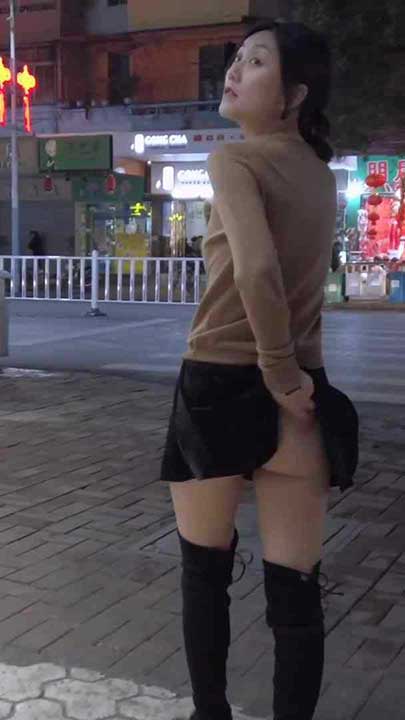 其他 Fullfive 宜家事件户外女神，肇庆傍晚步行街1V【561M】