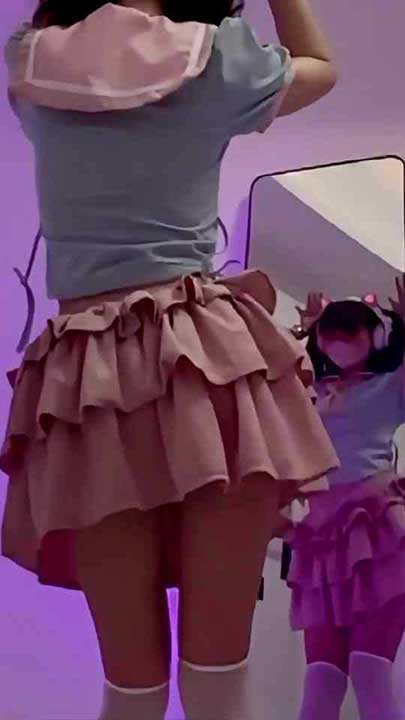 推特 贝璃珞 动感舞姬一击颜射1V【1.08G】